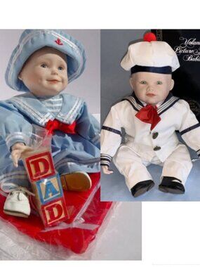 Yolanda Bello Ashton Drake Porcelain Dolls Sailor Set Amanda Matthew